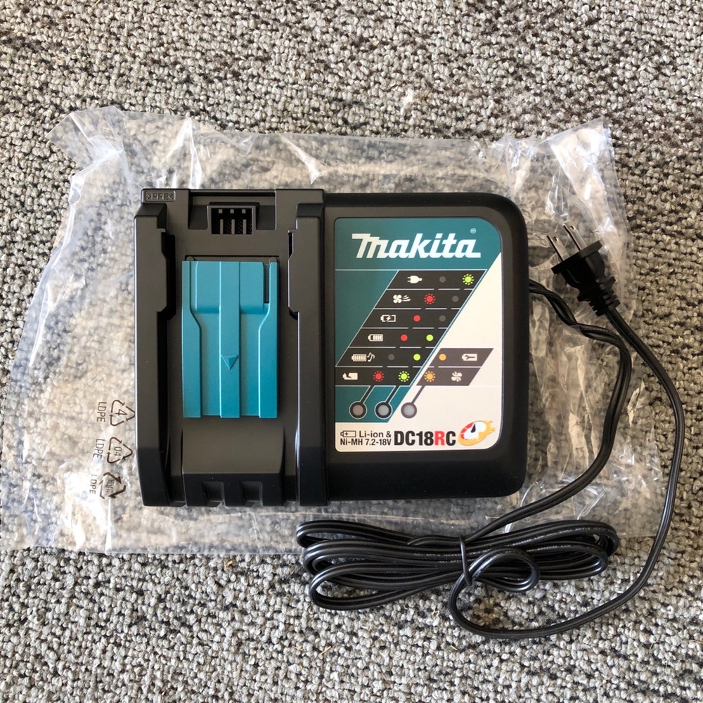 Makita Authentic New 18volt Rapid Battery Charger